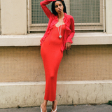 RAQUEL DRESS - RED