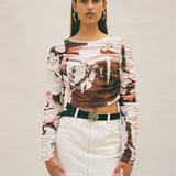 JANE TOP - PRINT