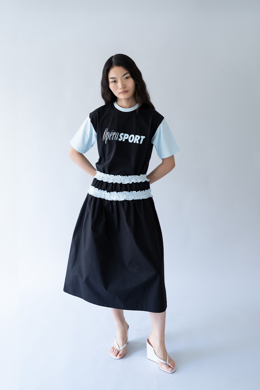 ALBERTINE SKIRT - BLACK