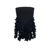 CARA SEAMLESS TOP/SKIRT - BLACK