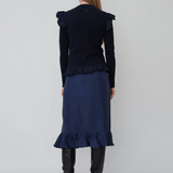 CHARLÈNE SKIRT - NAVY