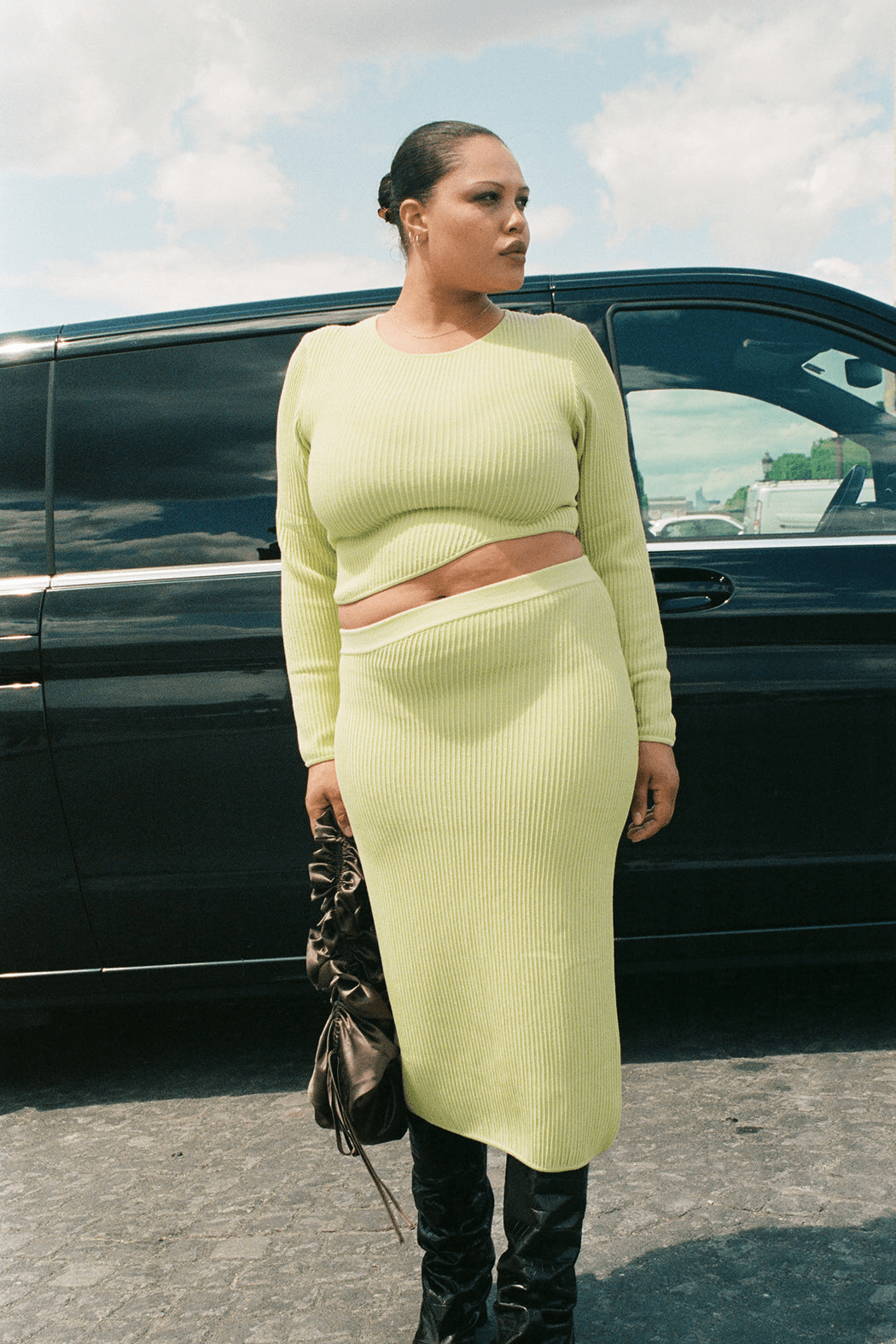 CHRYSTIE TOP - LIME
