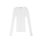 OpéraSPORT - Claire Seamless Cardigan, White