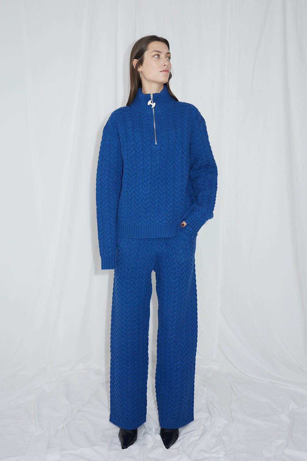 ALYSSA PANTS - BLUE