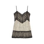 OpéraSPORT - Emma Top, Beige Print, Lace