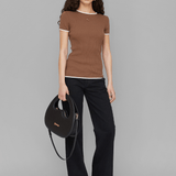JAYA SEAMLESS TOP - BROWN