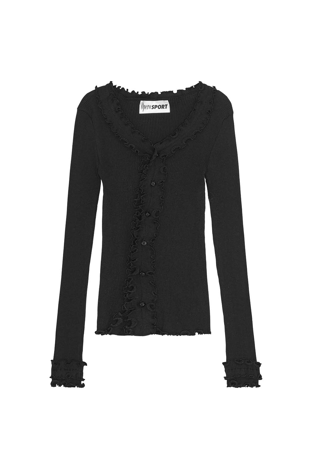 OpéraSPORT - Jane Seamless Top, Black