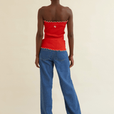 LIANA DENIM PANTS - BLUE
