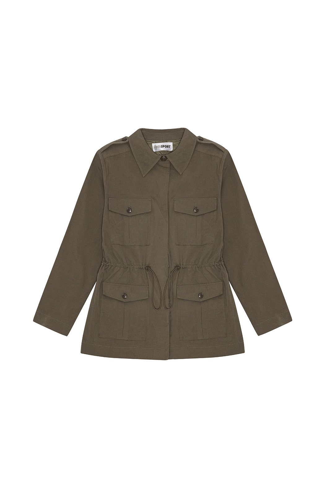 OpéraSPORT -  Maud Cargo Jacket, Dark Olive