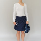MINA SKIRT - NAVY