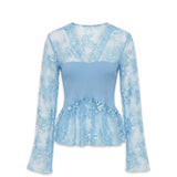 NONA TOP - BLUE