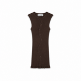 CLAIRE SEAMLESS TANKTOP - BROWN