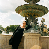ROSARIO DRESS - BLACK