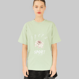 SORA T-SHIRT - SMOKE GREEN