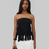 CARA SEAMLESS TOP/SKIRT - BLACK