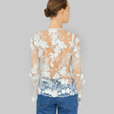 NAYA BLOUSE - BABY BLUE
