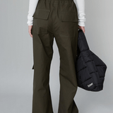 OpéraSPORT - Maud Cargo Pants, Dark Olive