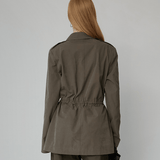 OpéraSPORT -  Maud Cargo Jacket, Dark Olive