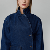OpéraSPORT - Victoria Denim Blazer, Blue Denim