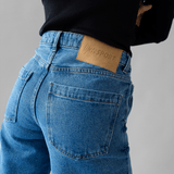 DANIELLE DENIM SHORTS - BLUE