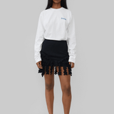 CARA SEAMLESS TOP/SKIRT - BLACK