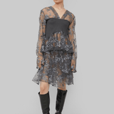 NONA TOP - CORAL SMOKE