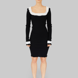 ROSIE SEAMLESS DRESS - BLACK