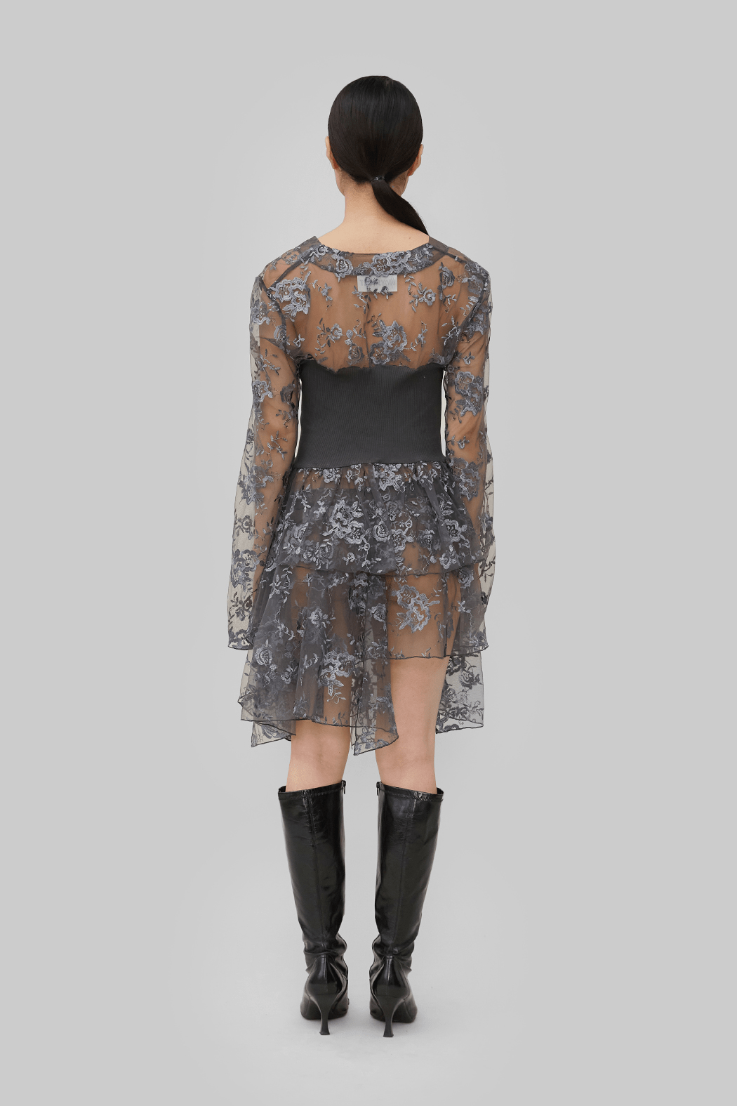 NONA SHORT SKIRT - CORAL SMOKE