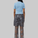 ELIA SEAMLESS POLO - BLUE