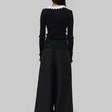 EVITA SEAMLESS TOP - BLACK