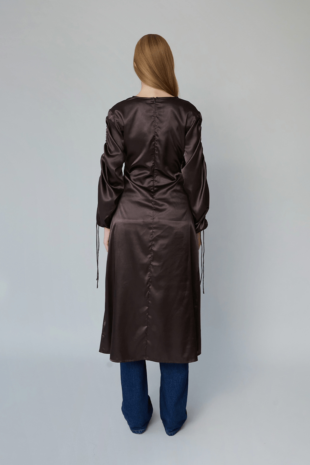 OpéraSPORT-  Kiko Dress - Dark Brown