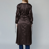 OpéraSPORT-  Kiko Dress - Dark Brown