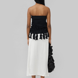CARA SEAMLESS TOP/SKIRT - BLACK