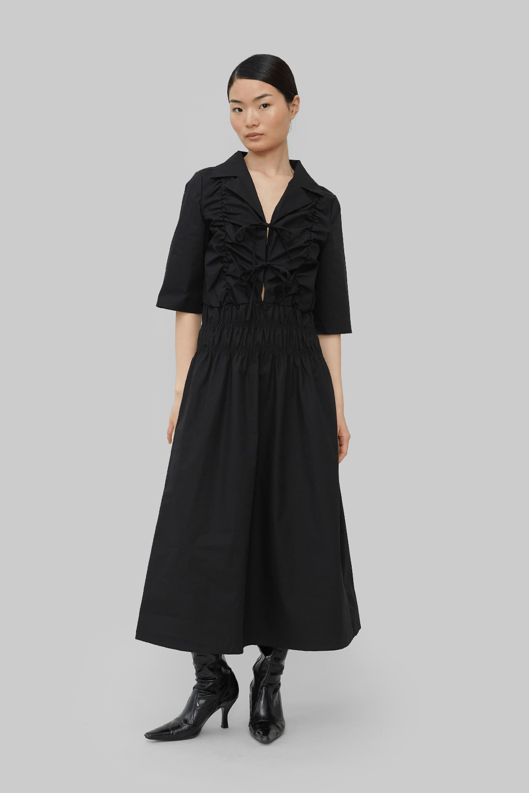 GABRIELLE DRESS - BLACK