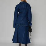 OpéraSPORT -  Victoria Denim Skirt, Medium Blue