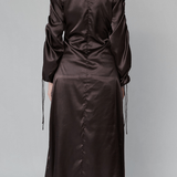 OpéraSPORT-  Kiko Dress - Dark Brown